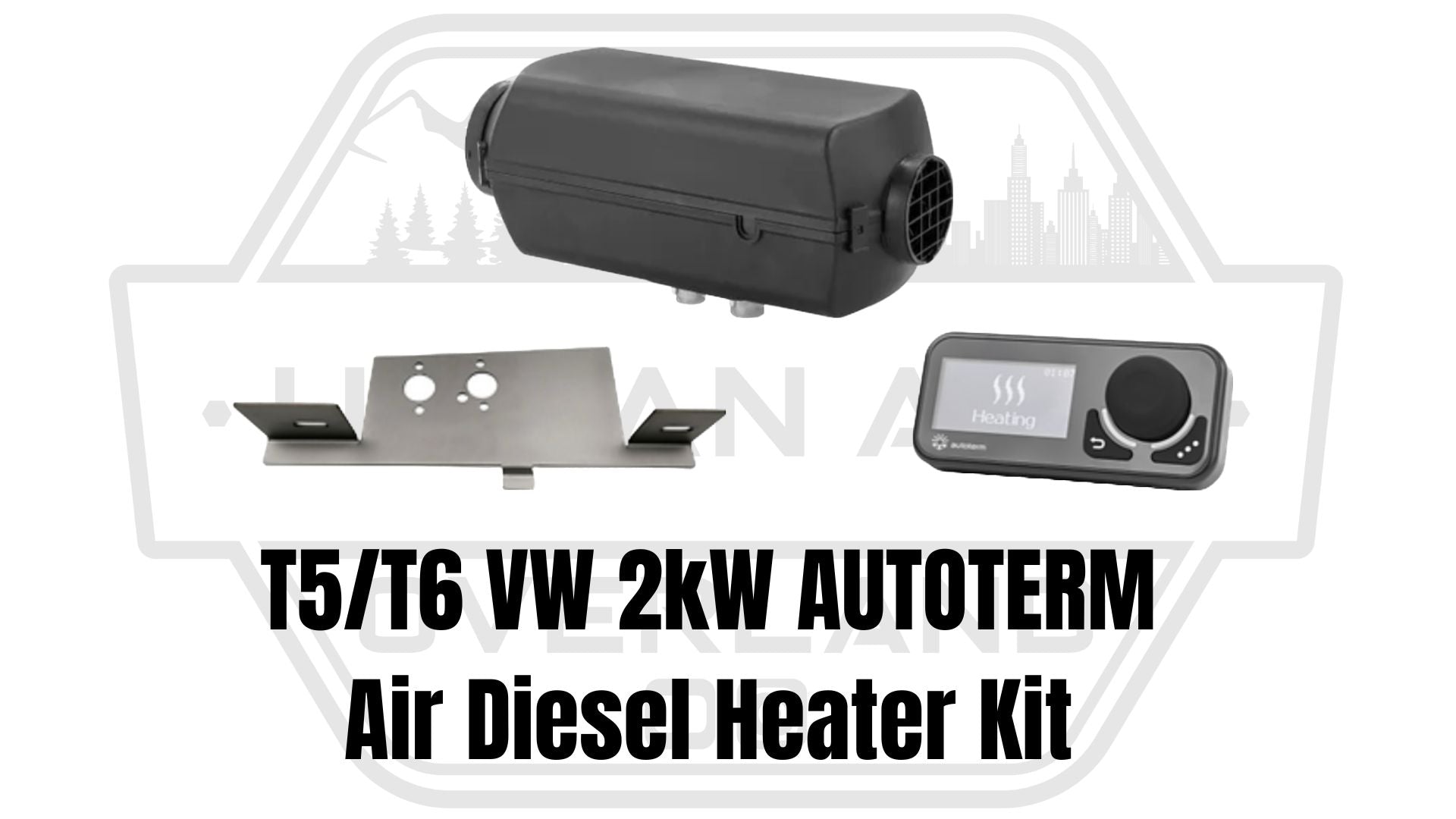 2kW AUTOTERM Air 2D Diesel heater kit